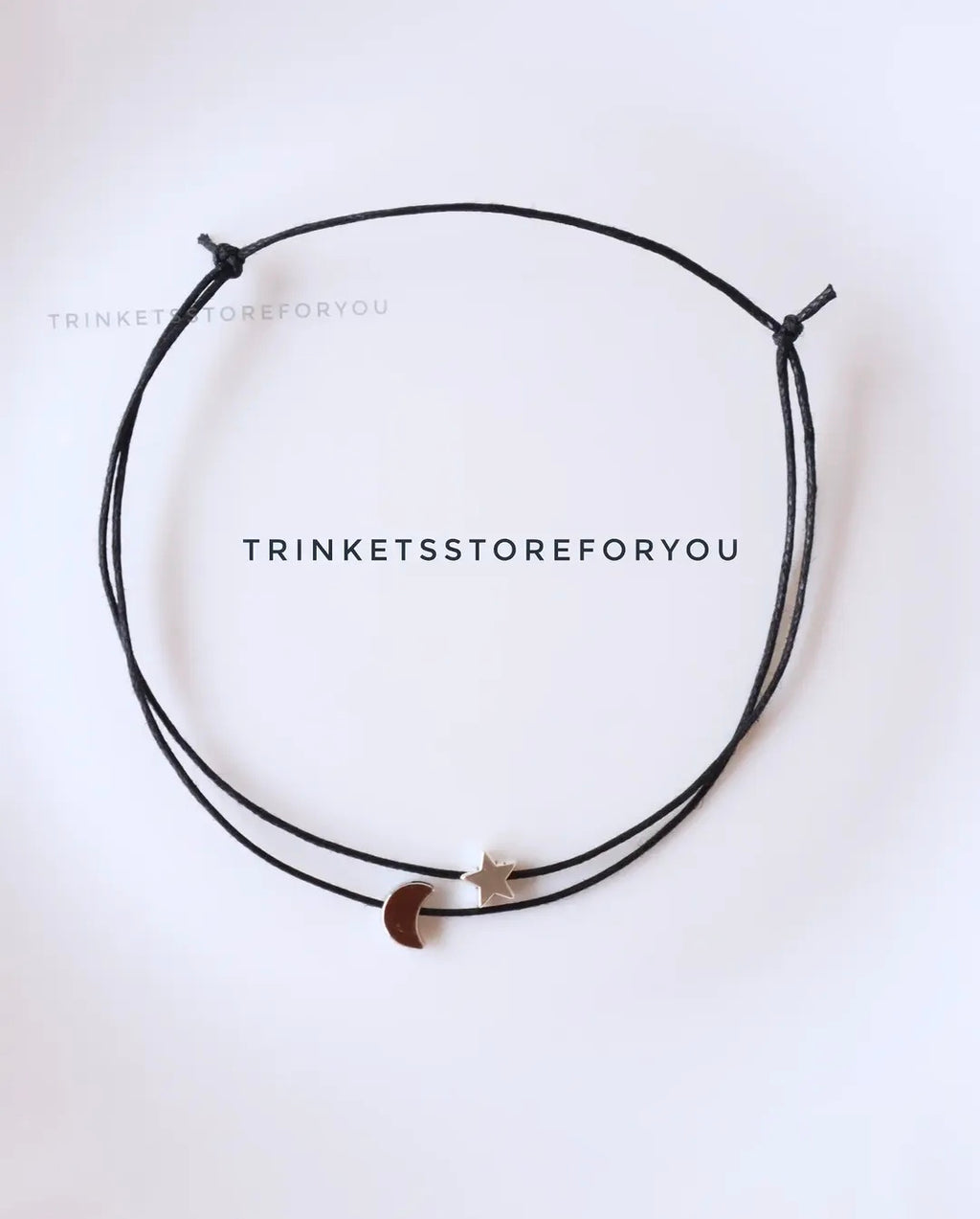 Moon & Star Anklet