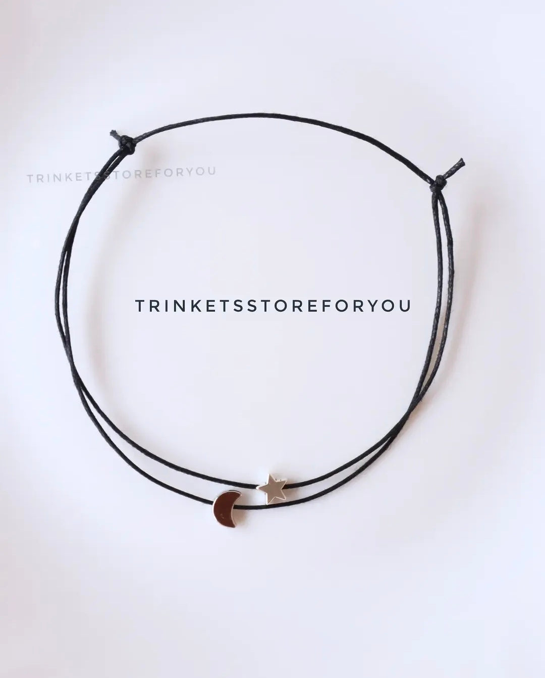 Moon & Star Anklet