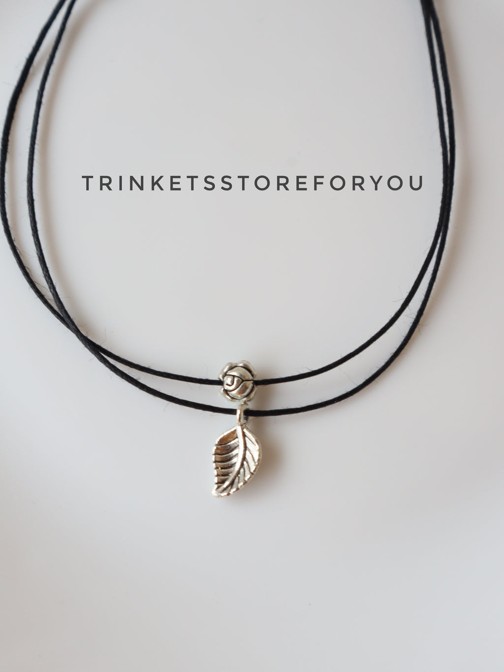 Rosebud & Leaf Anklet