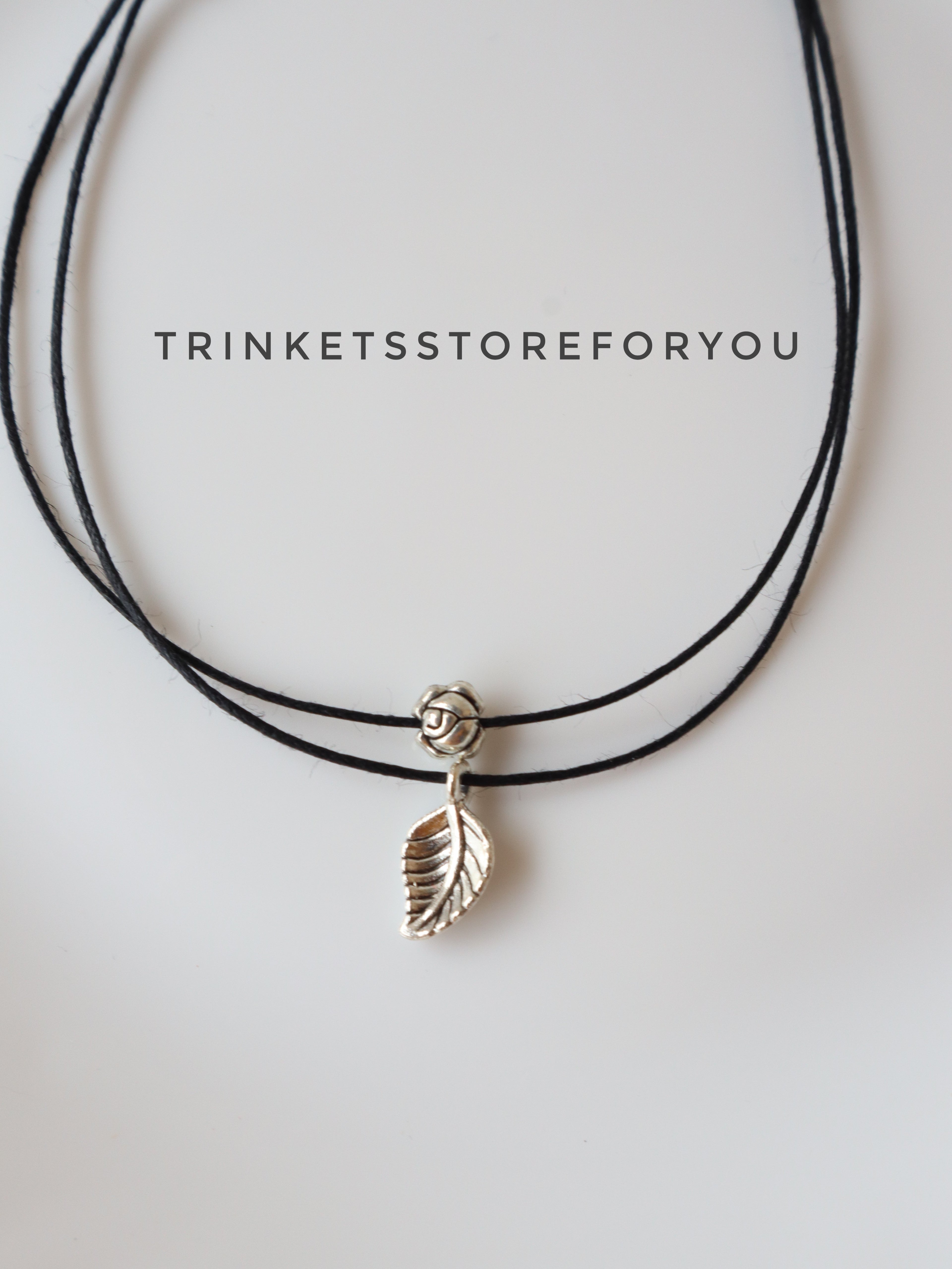 Rosebud & Leaf Anklet