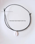 Cowrie shell anklet
