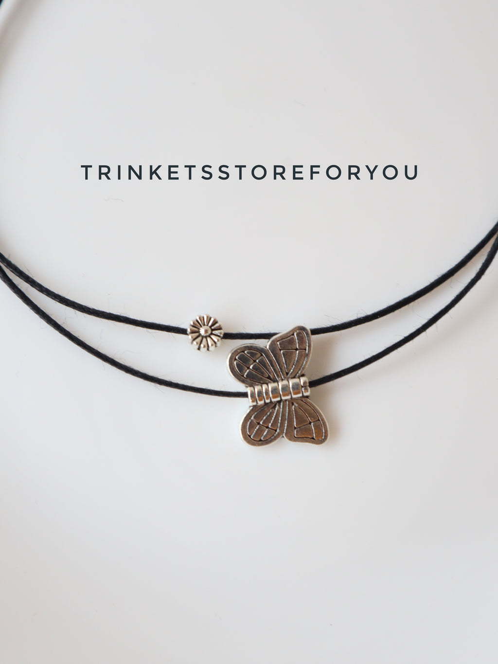 Daisy Butterfly Anklet