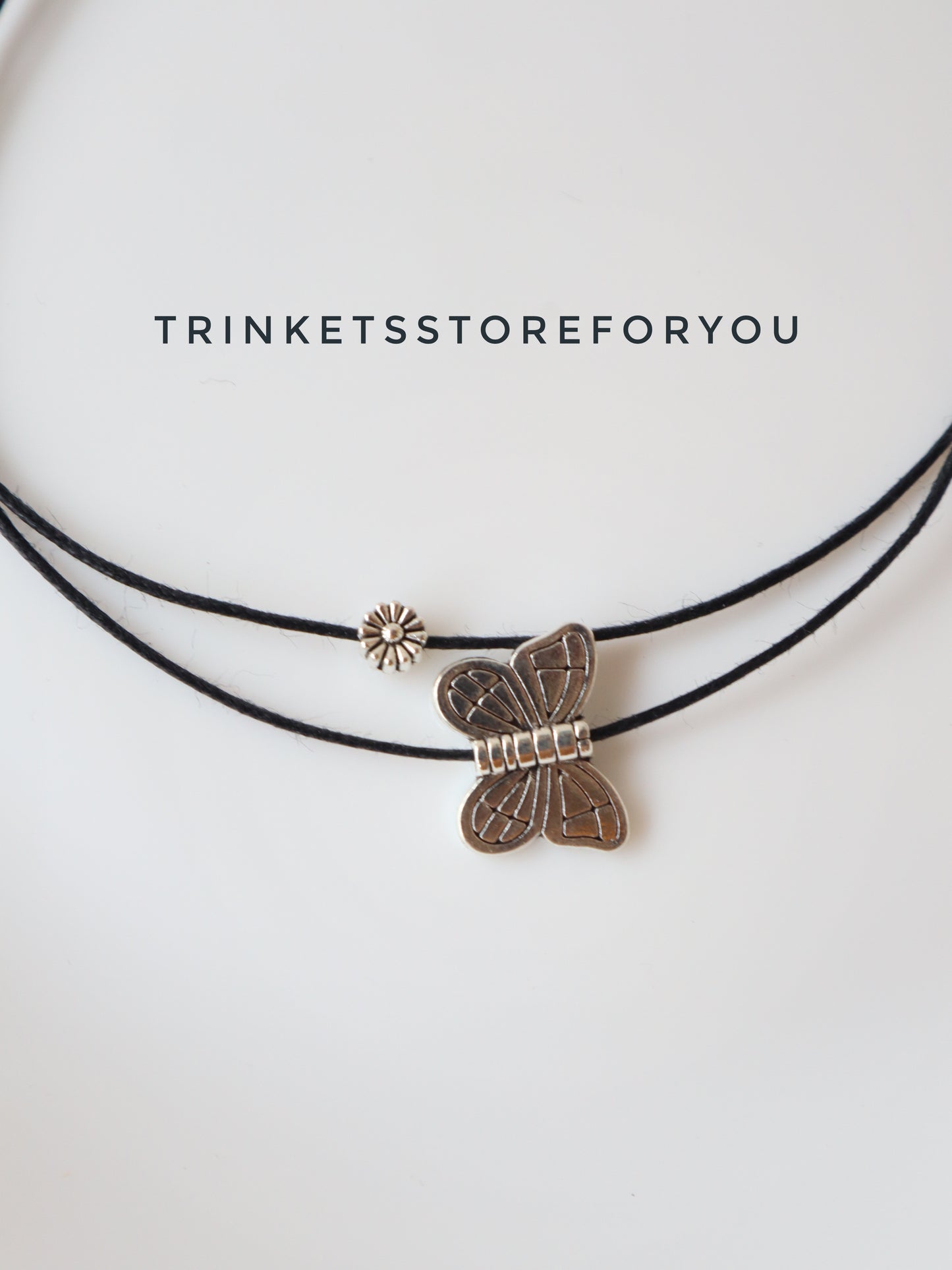 Daisy Butterfly Anklet
