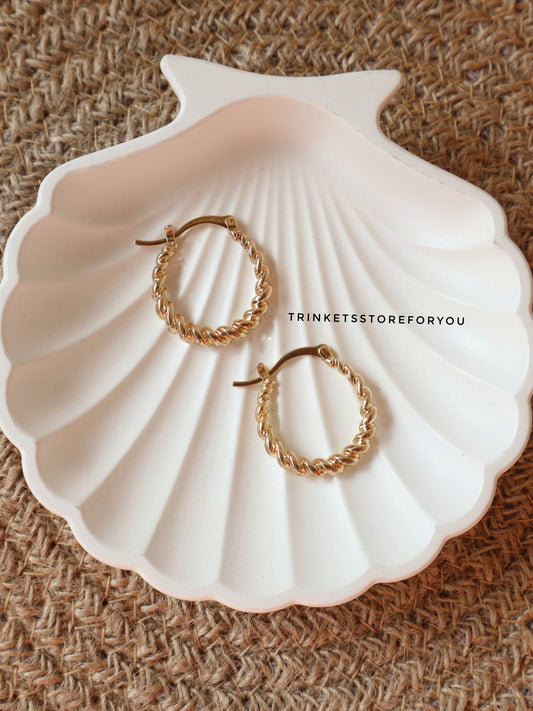 Lavinia Twister Hoops