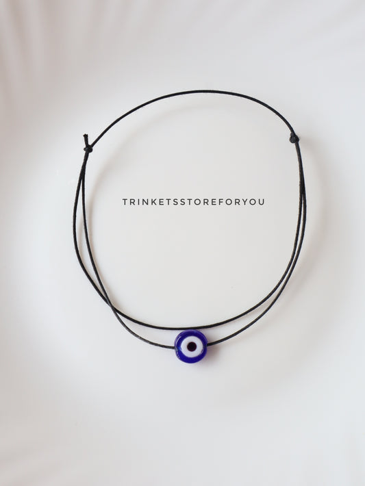 Glass Evil eye Anklet