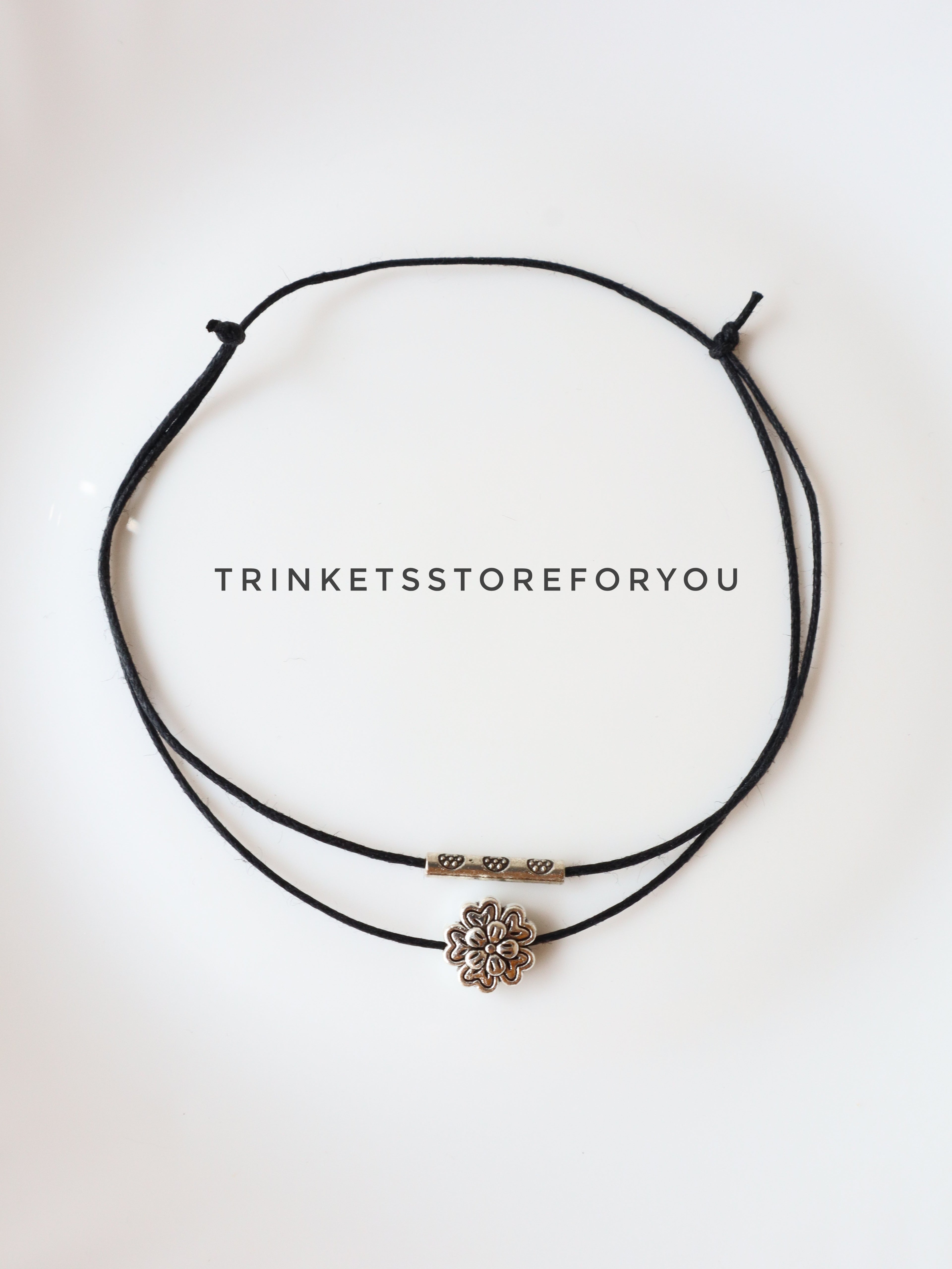 Petal & Bar Anklet