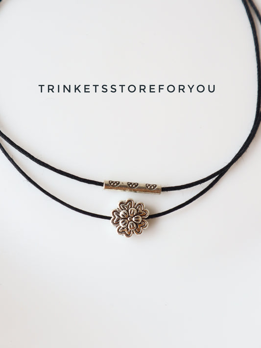 Petal & Bar Anklet