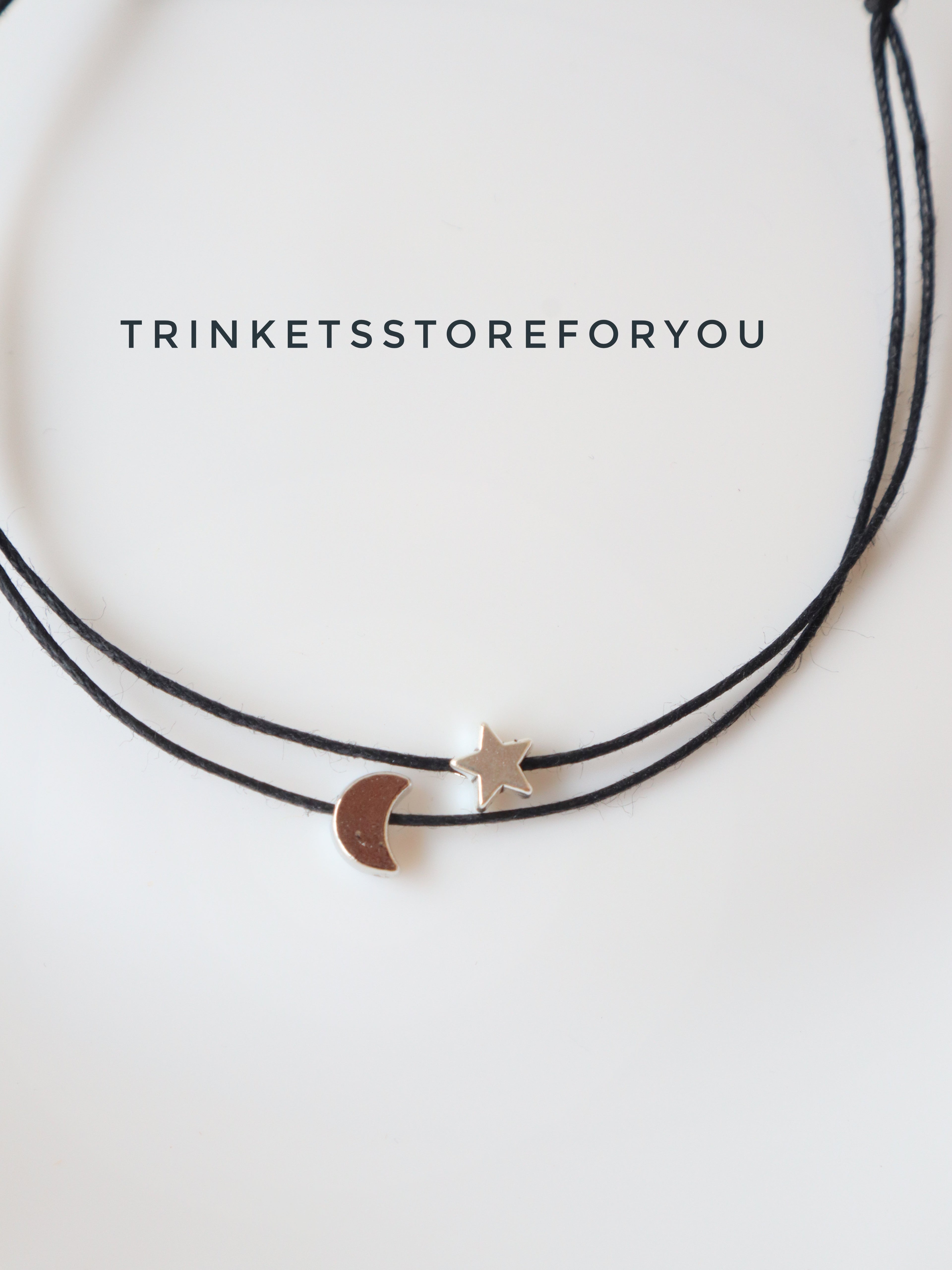 Moon & Star Anklet